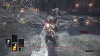 Dark Souls III: First boss (Iudex Gundyr)