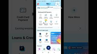 Paytm hdfc credit card Apply | Hdfc paytm credit card | paytm offer hdfc credit card #shorts #hindi