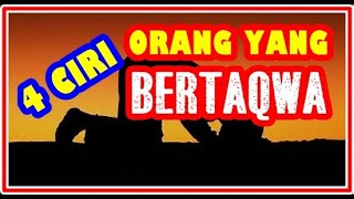 4 Ciri-ciri Orang Yang Bertaqwa - Ustaz Muhammad Shafie