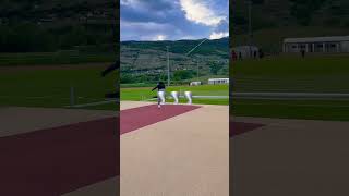 Javelin Throw with the Wind 🌪️🌬️