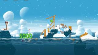 Angry Birds Seasons 4 Level 1-15 Arctic Eggspedition 3 Star Walkthrough