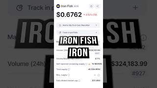 Что я думаю про альткоин Iron Fish #криптовалюта #ironfish #iron #crypto #altcoin  #cryptocurrency