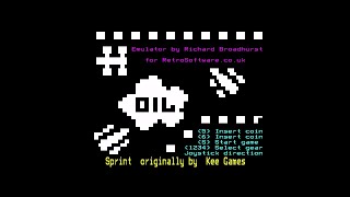 Sprint for the BBC Micro with voice over