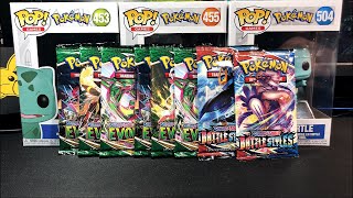 Pokemon Evolving Skies Booster Pack Opening