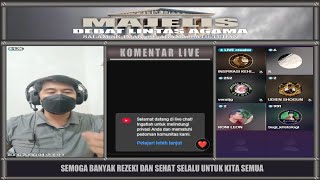 LIVE🔴 DEBAT LINAT AGAMA ZULKIFLI M ABBAS HARI INI, SENIN MALAM SELASA 23/09/2024