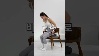 앉아만 있어도 코어 운동이 되는 밸런스 쿠션 안장