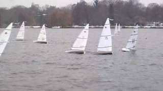 MINI LASER CUP 2011 Hamburg (RC model sailboat race)