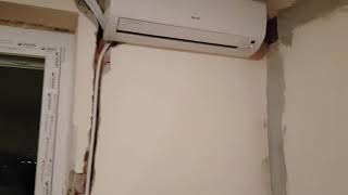 Gree Comfort Plusz 5,3kW GWH18KF - K3DNB1G klímaberendezés lakásban telepítve - Air Conditioner -