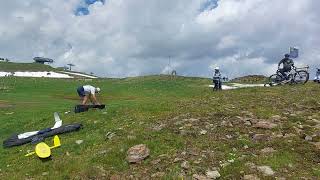 Hangflug am Wildkogel oberhalb des Wildkogelhauses