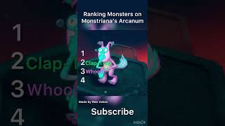 Ranking all Monsters on Monstriana’s Arcanum #MSM #MySingingMonsters