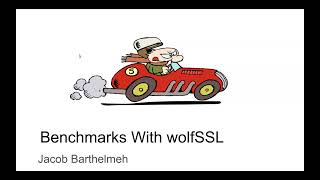 Benchmarks with wolfSSL