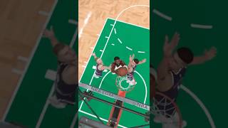 Jaylen Brown Two Hand Dunk On Porter Jr.#nba2k25#shorts