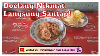 Lezatnya Doclang Bpk. Odik Asli Bogor : Kombinasi Ketupat, Tahu, dan Bumbu Kacang!