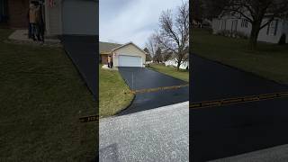 Done. 😎😁 #satisfying#subscribe#trending#asphalt#construction#viral#fypシ#shorts#short#work#wow#no#w