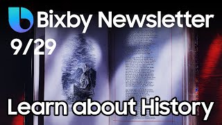 Bixby Newsletter Highlights - Control your phone, Games, History, and Sleep Sounds!