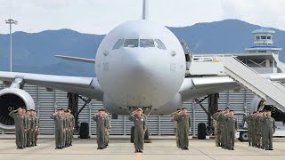 이스라엘 교민 수송에 KC-330 급파