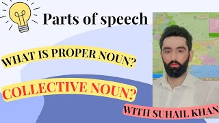 What is proper noun? what is collective Noun?parts of speech...english grammar.