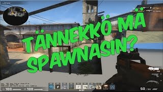 CS:GO - Ny rippas? INFERNO 2017 (Spawn glitch inside wall)