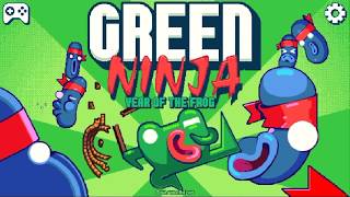 GREEN NINJA : YEAR OF THE FROG [iOS/Android] [KDJ] Trailer Gameplay