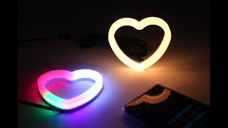 SRGBA Heart Halo Manufacturer Wholesales Offer (No LED dots on the surface)