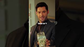 "Swear jar" 😈 Lucifer S3E5 #series #shorts #lucifer