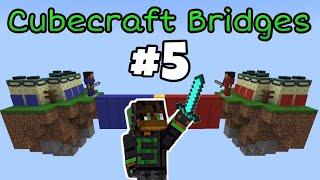 Memeing noobs on Cubecraft BRIDGES | Part 5