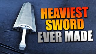 Making a 324lb Dragon Slayer sword || Guts' Dragonslayer from Berserk (Part 10)