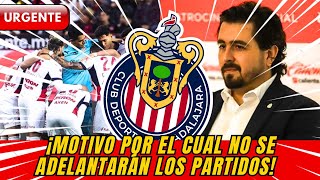 🔴💥¡BOMBAZO! Amaury Vergara sería el culpable de que Chivas no pudiera adelantar partidos