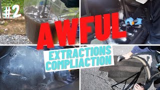 (ASMR) Satisfying Car Interior Extraction Compilation#2 | Deep Cleaning Carpets/Seats | Mario Molina