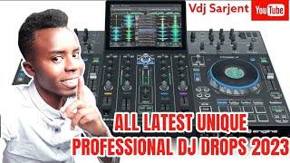 🔥🔥ALL  KENYAN LATEST UNIQUE PROFESSIONAL DJ DROPS 2023!KENYAN LATEST SOUND EFFECTS 2023🔥VDJ SARJENT