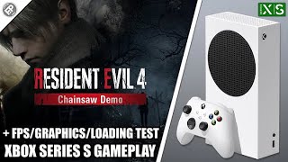 Xbox Series S | Resident Evil 4 Remake (Demo) | First Look part 1