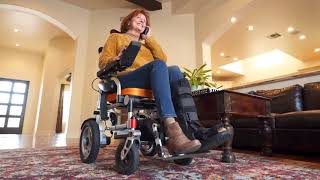 E-Wheels - EW-M49 - Smart Folding Power Wheelchair