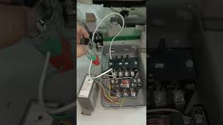 #3phase DOL starter with auto switch 3 connection @electricalwork510