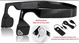 AfterShokz Wireless TV Listening System for Moderate to Severe Hearing Impairment