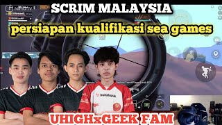 SCRIM MALAYSIA | UHIGHxGEEK BERMAIN AGRESIF 🔥