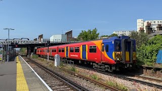 Trains At Queenstown Road (Battersea) | 27/05/23 BML