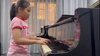 9-yr-old student playing Chopin Nocturne Op.55/2