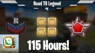 Tanki Online | Warrant Officer 4 In Just 115 Hour? - Non Buyer - Road TO Legend #5