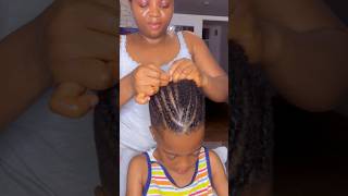 Braiding his very Short hair 😻 #shorthair #naturahair #shorts