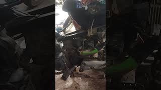 tadinya motor kebluk ga mau nyala Alhamdulillah sekarang mesin hidup lancar lagi @tekoofficial