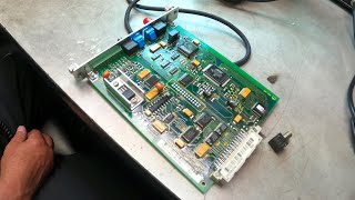 Press Maintenance - Frank Solders Fiber Optic DSS Boards