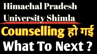 HPU 2024  Counselling Ended Now What To Next Hostel Application And Fees Structure Of HPU