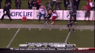 Utah Utes Football Highlights Vs Cal 2009 Poinsettia Bowl