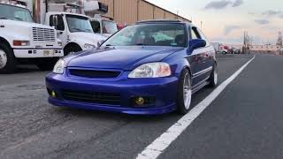 99 Honda Civic Si Em1 | B16a Vtec sounds P30