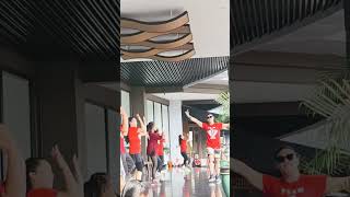 Zumba asyik bertabur Jajanan maknyus di minggu pagi ayani megamall #shorts