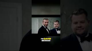 David Beckham and James Corden Epic James Bond Parody! 🕶️ #shorts #short #shortvideo #shortsvideo