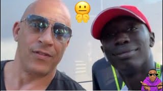 Khaby Lame & Fast and Furious 9 ( vin Diesel ) Ferrari and Usaln Bolt