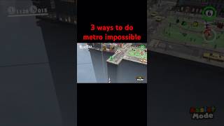 Super Mario Odyssey (Metro impossible 3 ways)