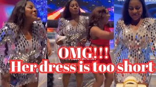 "Her $t¥p!d Dress spoilt Everytin" Netizens drags DestinyEtiko over choice of outfit to her birthday