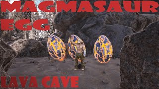 Ark Survival Evolved Lost Island - MAGMASAUR EGG LAVA CAVE ARK SHORTS